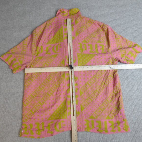 The Purple Brand Shirt Small Pink Geometric - Picture 8 of 10